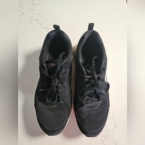 Women's Skechers Black Athletic Sneakers - Comfortable Everyday Running Shoes